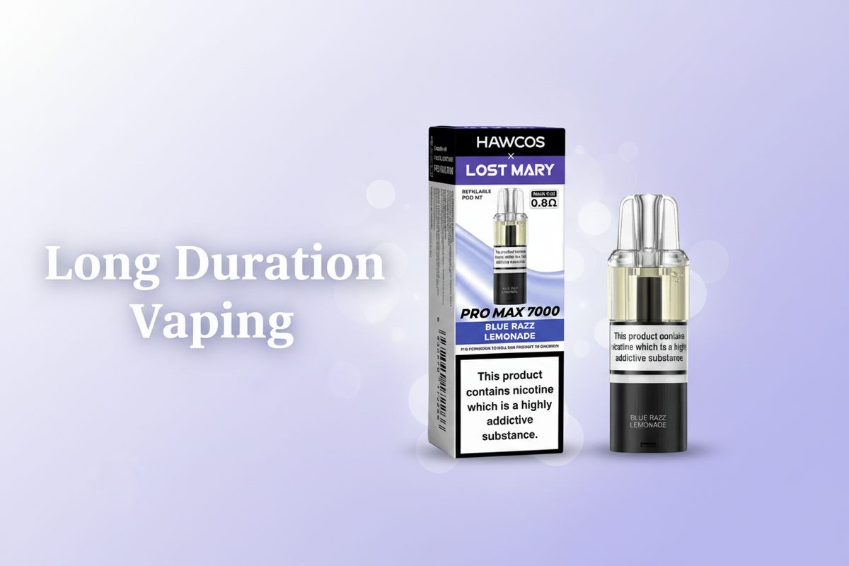 Long Duration Vaping