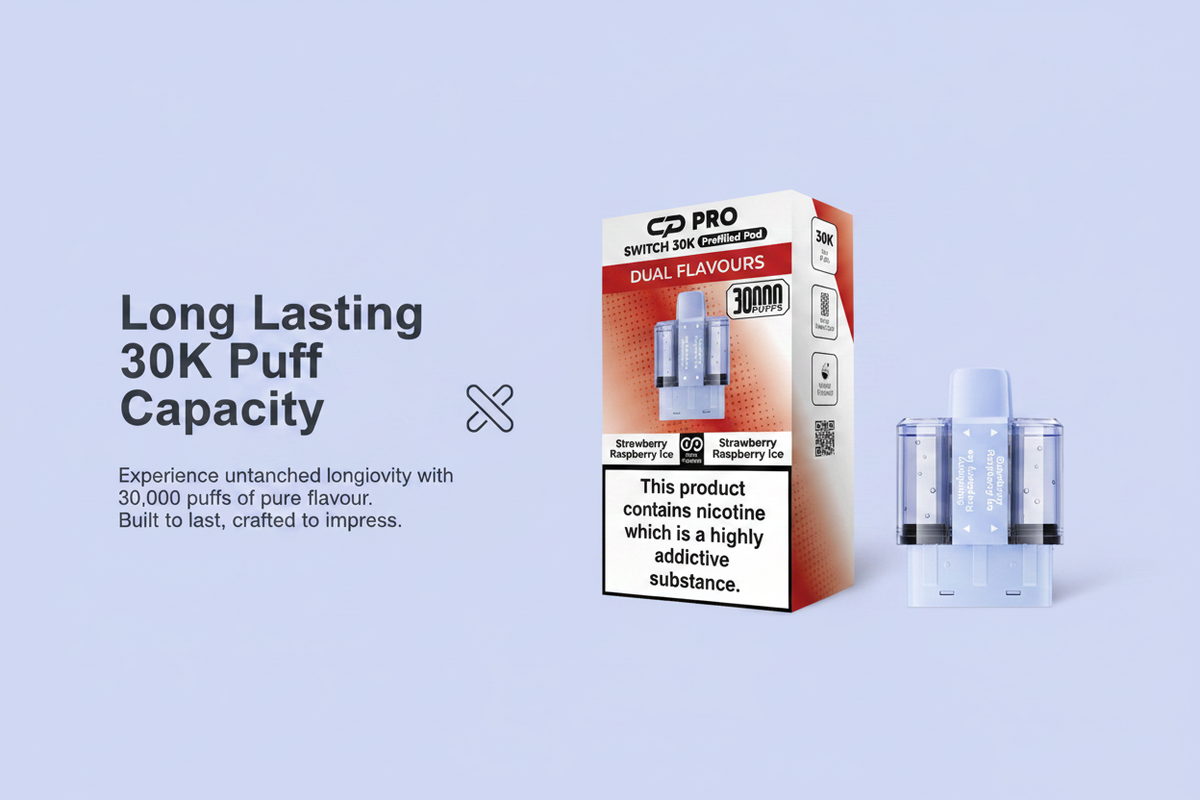 Long Lasting 30K Puff Capacity