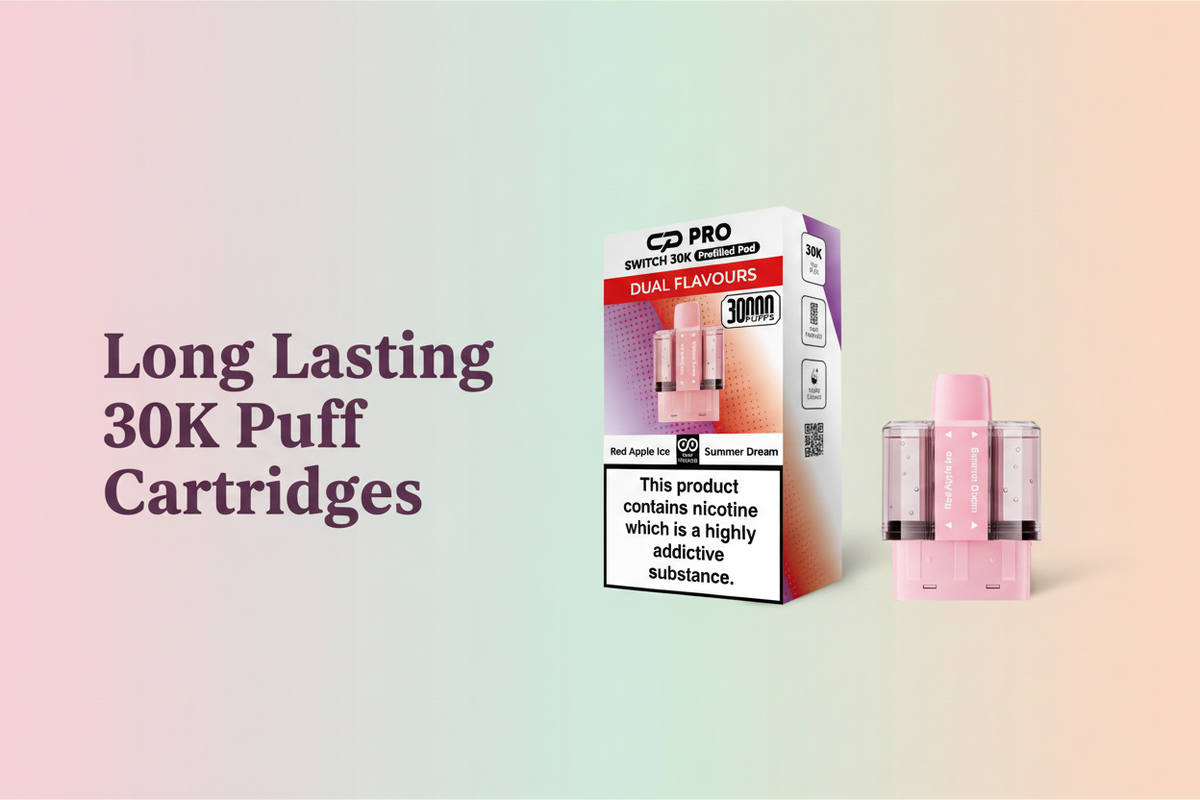 Long Lasting 30K Puff Cartridges