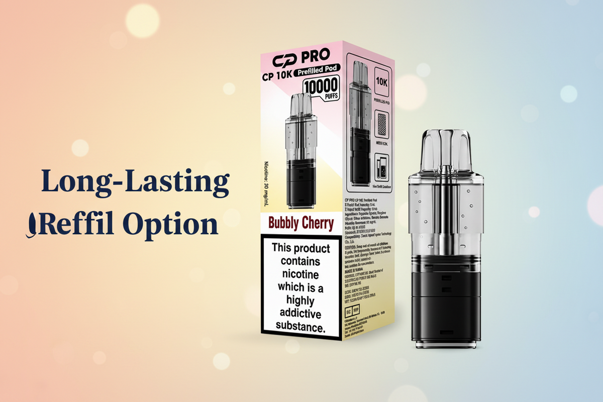 Long-Lasting CP10K Refill Option