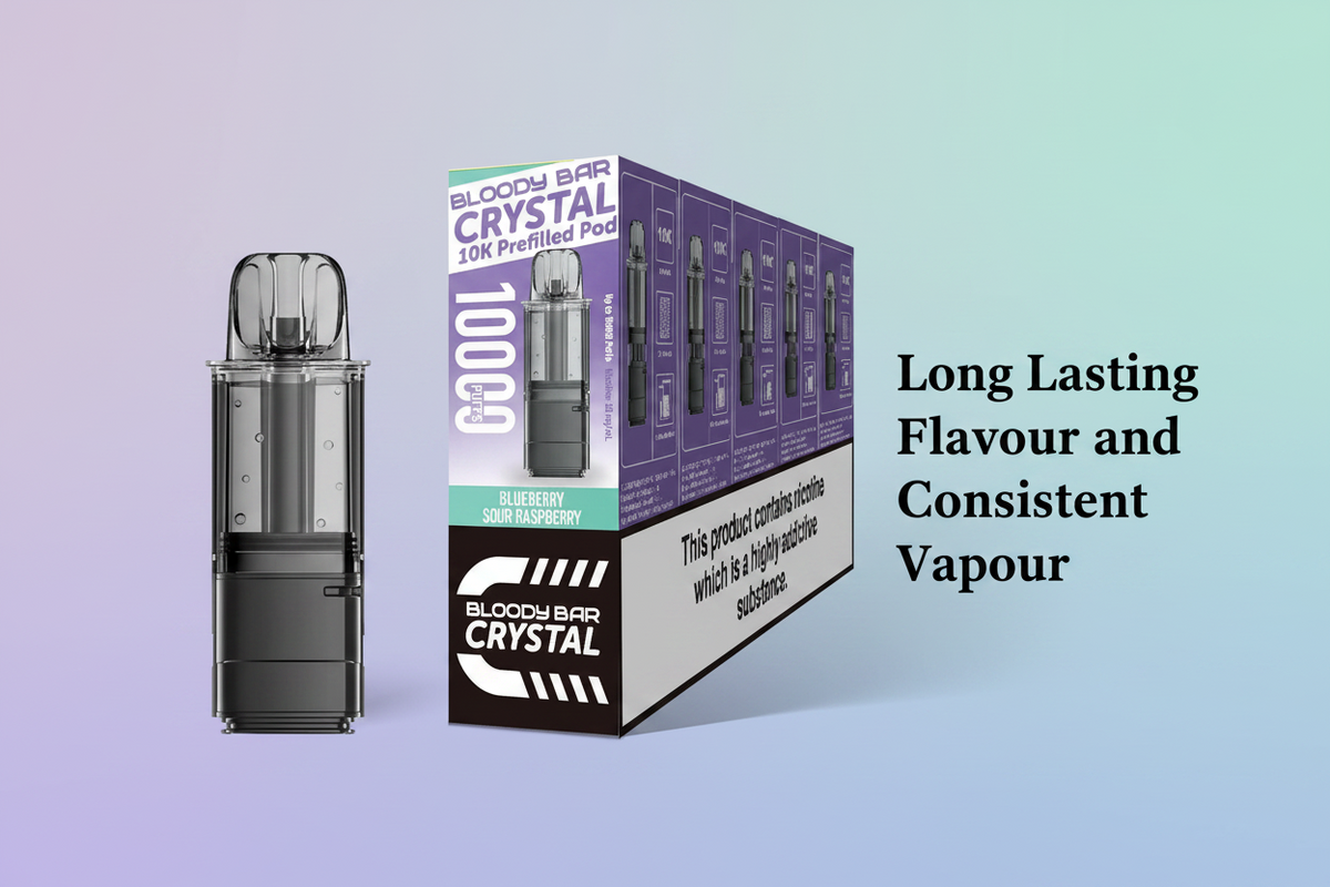 Long Lasting Flavour and Consistent Vapour
