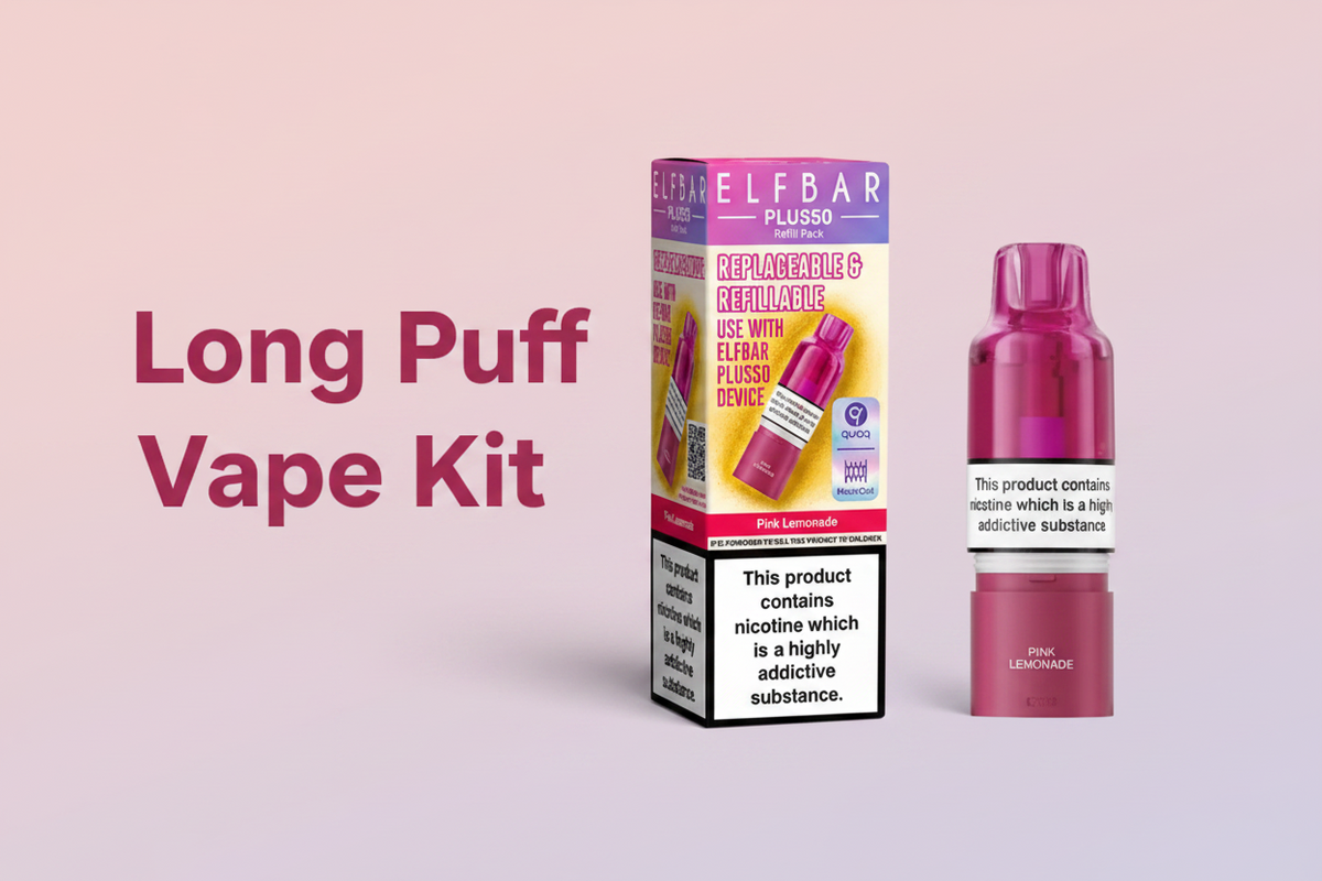 Long Puff Vape Kit