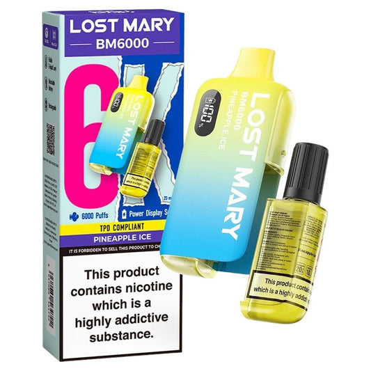 Lost Mary BM6000 Disposable Vape Pineapple Ice