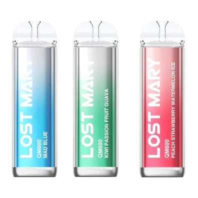 Lost Mary QM600 Disposable Vape Pod Device 20MG - Box of 10