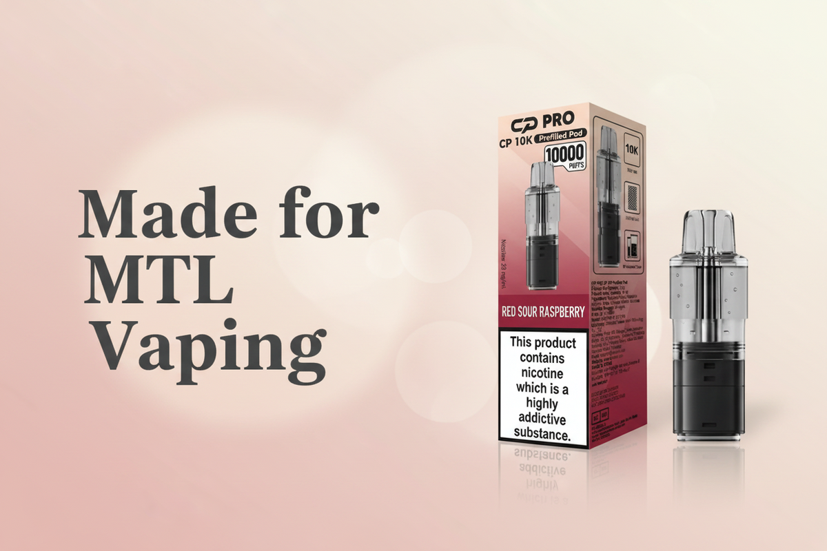 Made for MTL Vaping