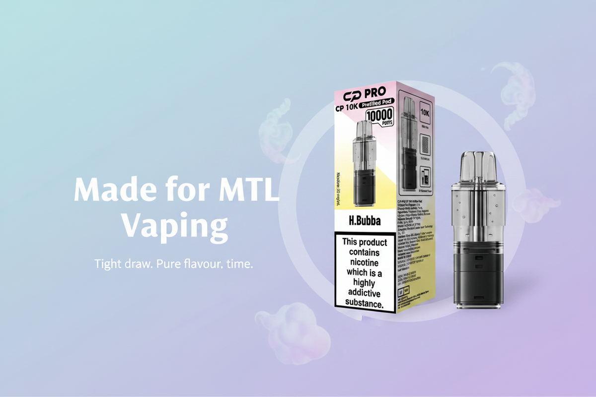 Made for MTL Vaping
