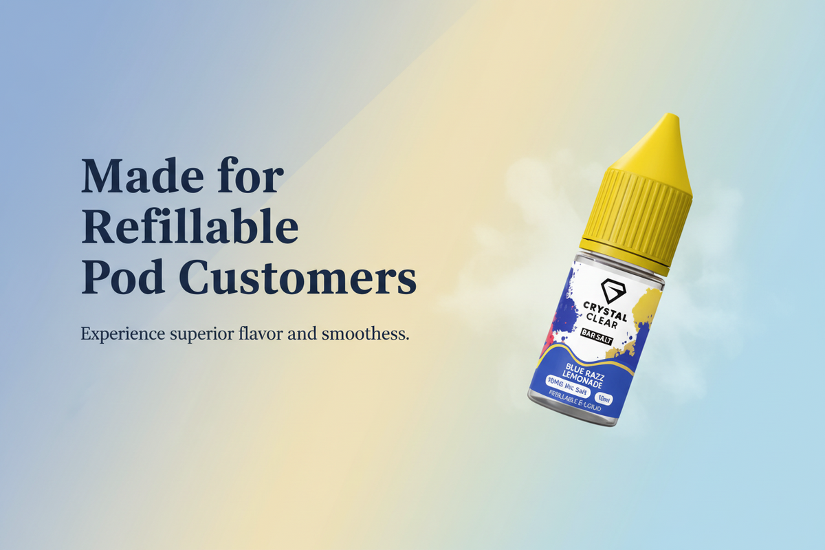 Made for Refillable Pod Customers