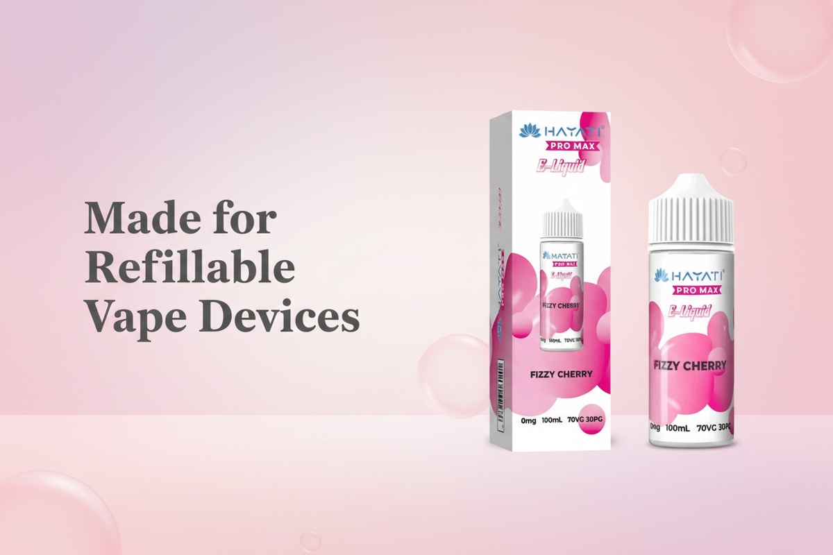 Made for Refillable Vape Devices