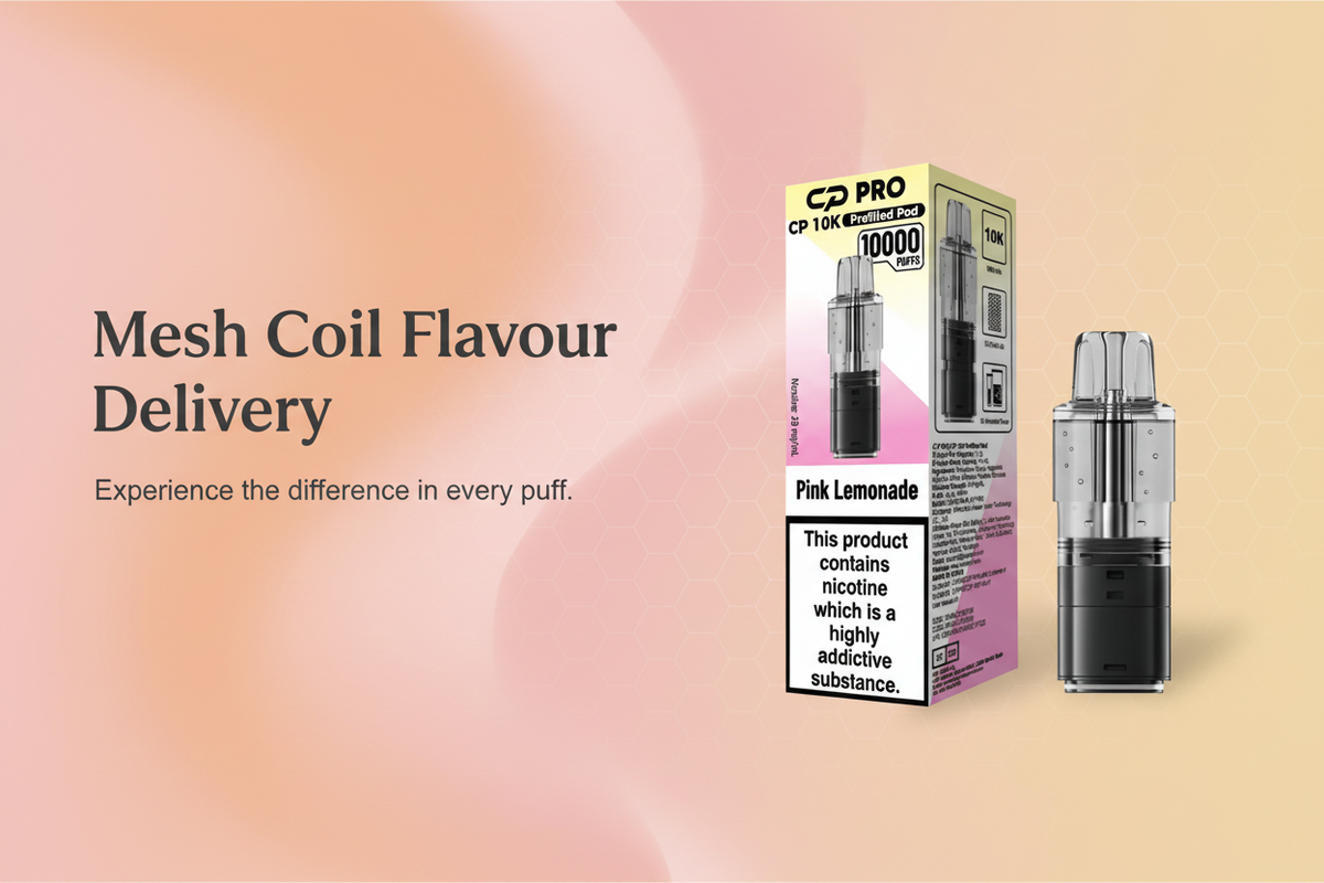 Mesh Coil Flavour Delivery