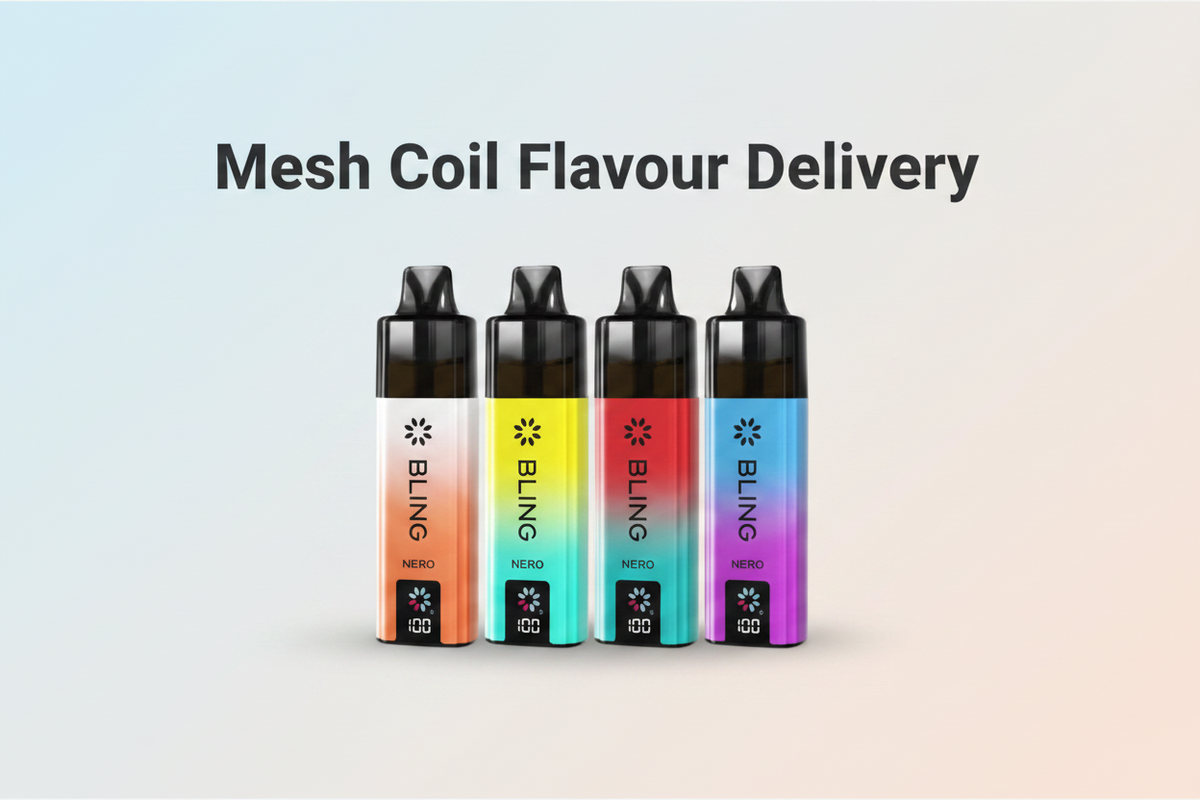 Mesh Coil Flavour Delivery