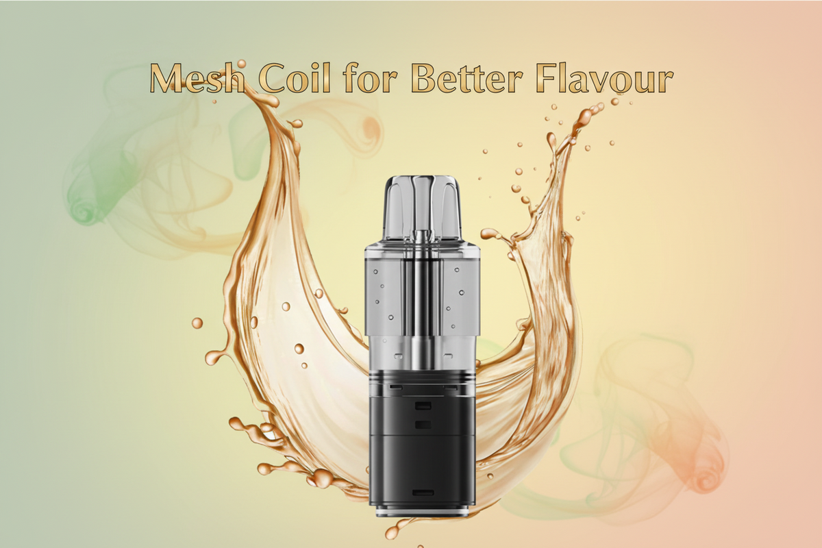 Mesh Coil for Better Flavour