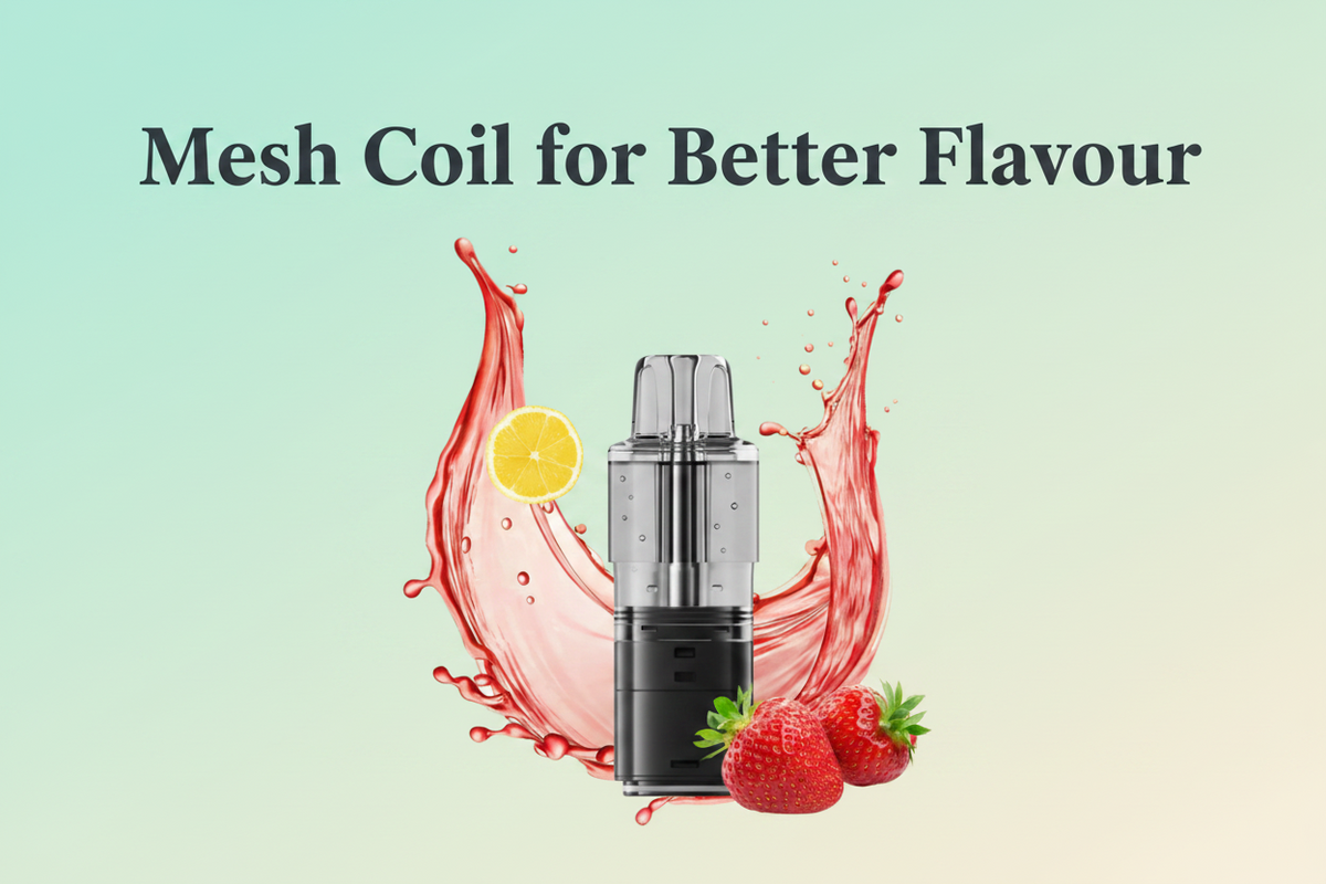 Mesh Coil for Better Flavour