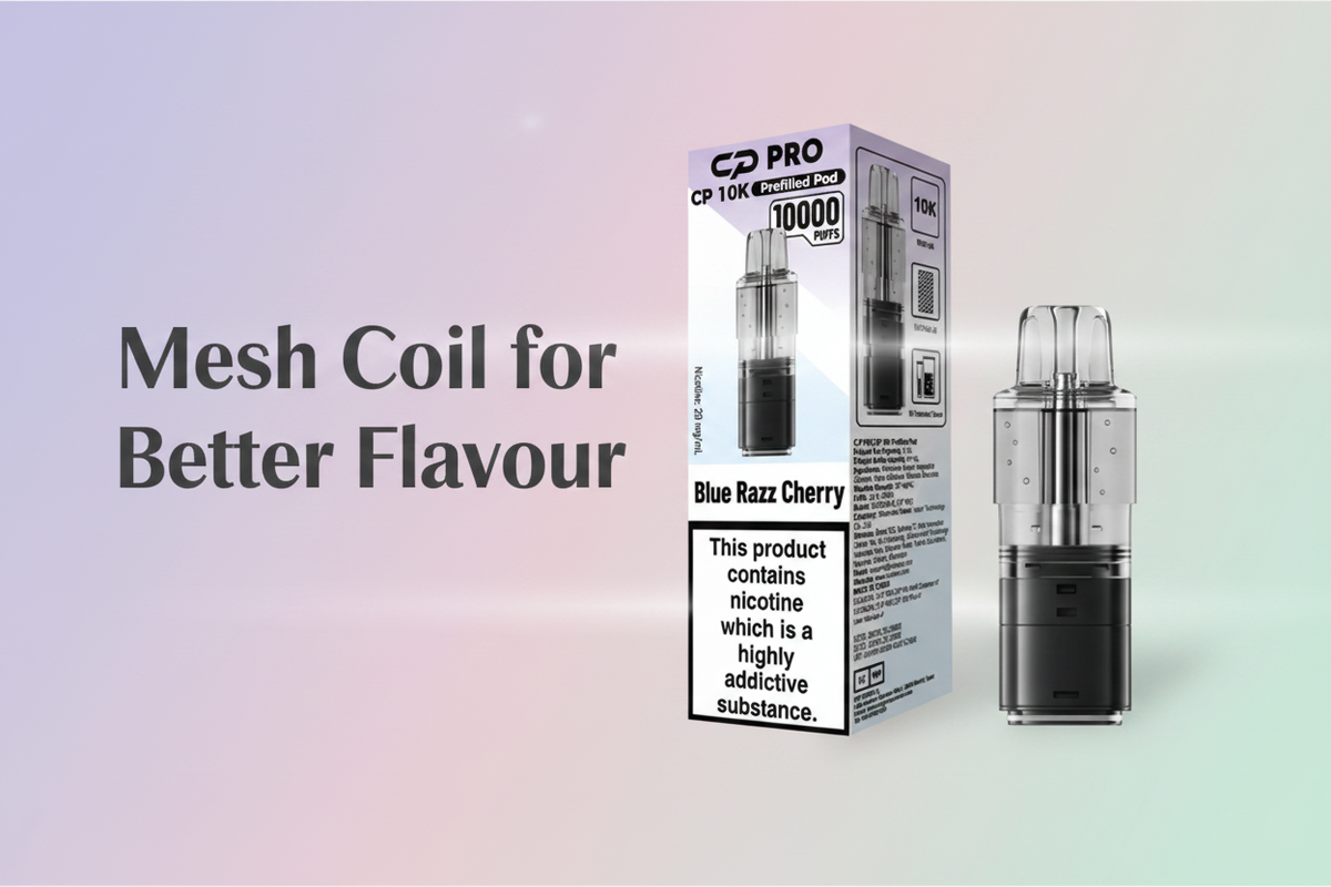 Mesh Coil for Better Flavour