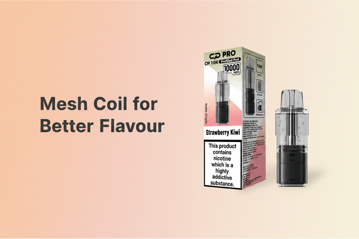 Mesh Coil for Better Flavour