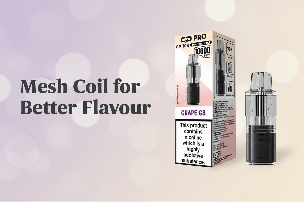Mesh Coil for Better Flavour