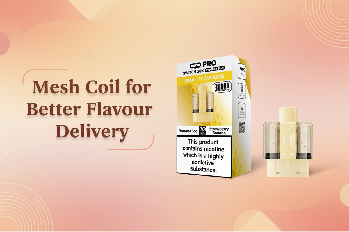Mesh Coil for Better Flavour Delivery
