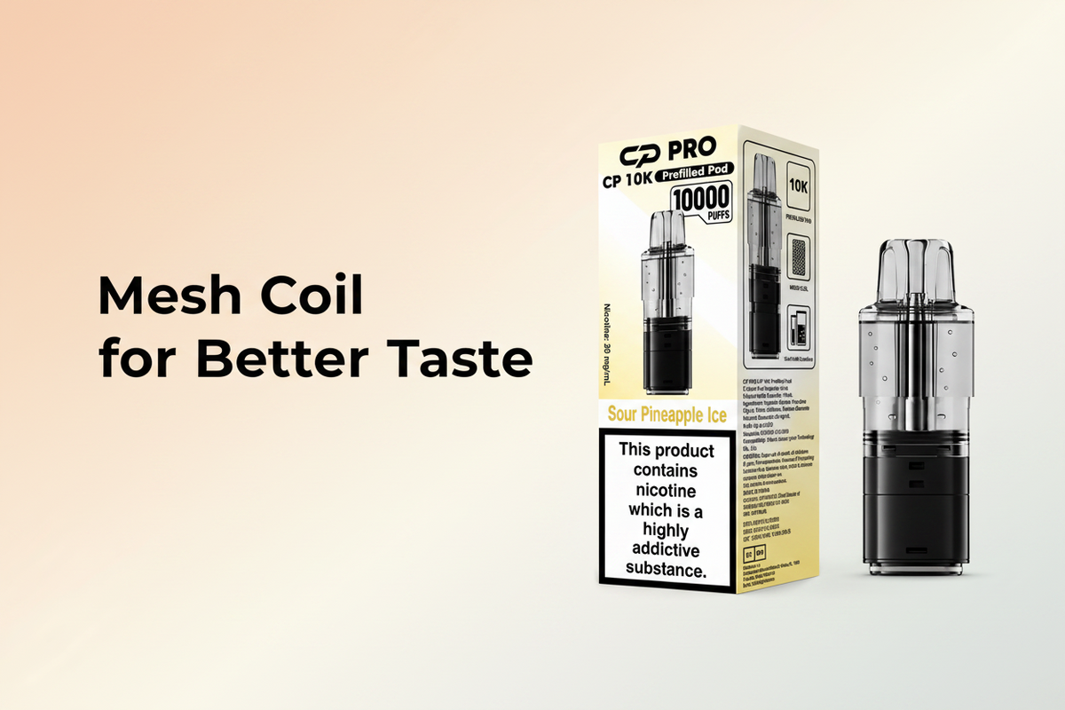 Mesh Coil for Better Taste