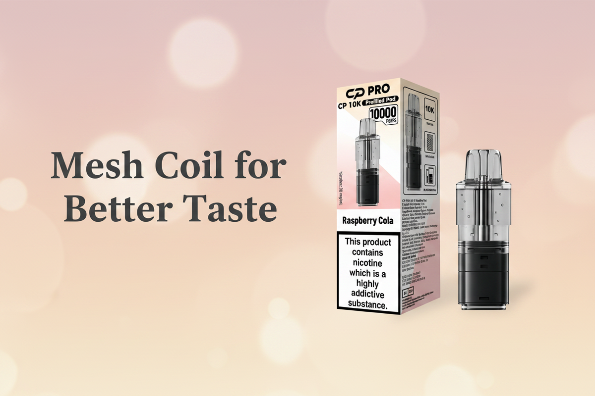 Mesh Coil for Better Taste