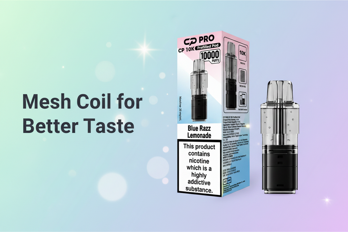 Mesh Coil for Better Taste