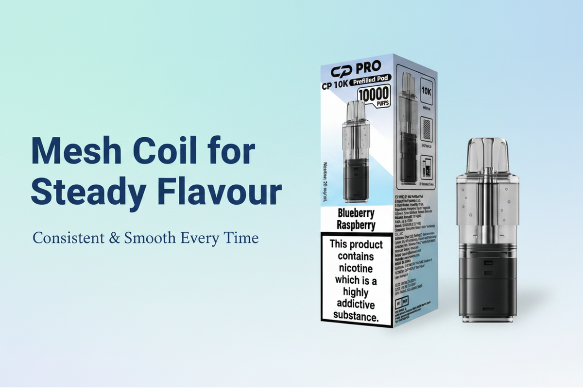 Mesh Coil for Steady Flavour