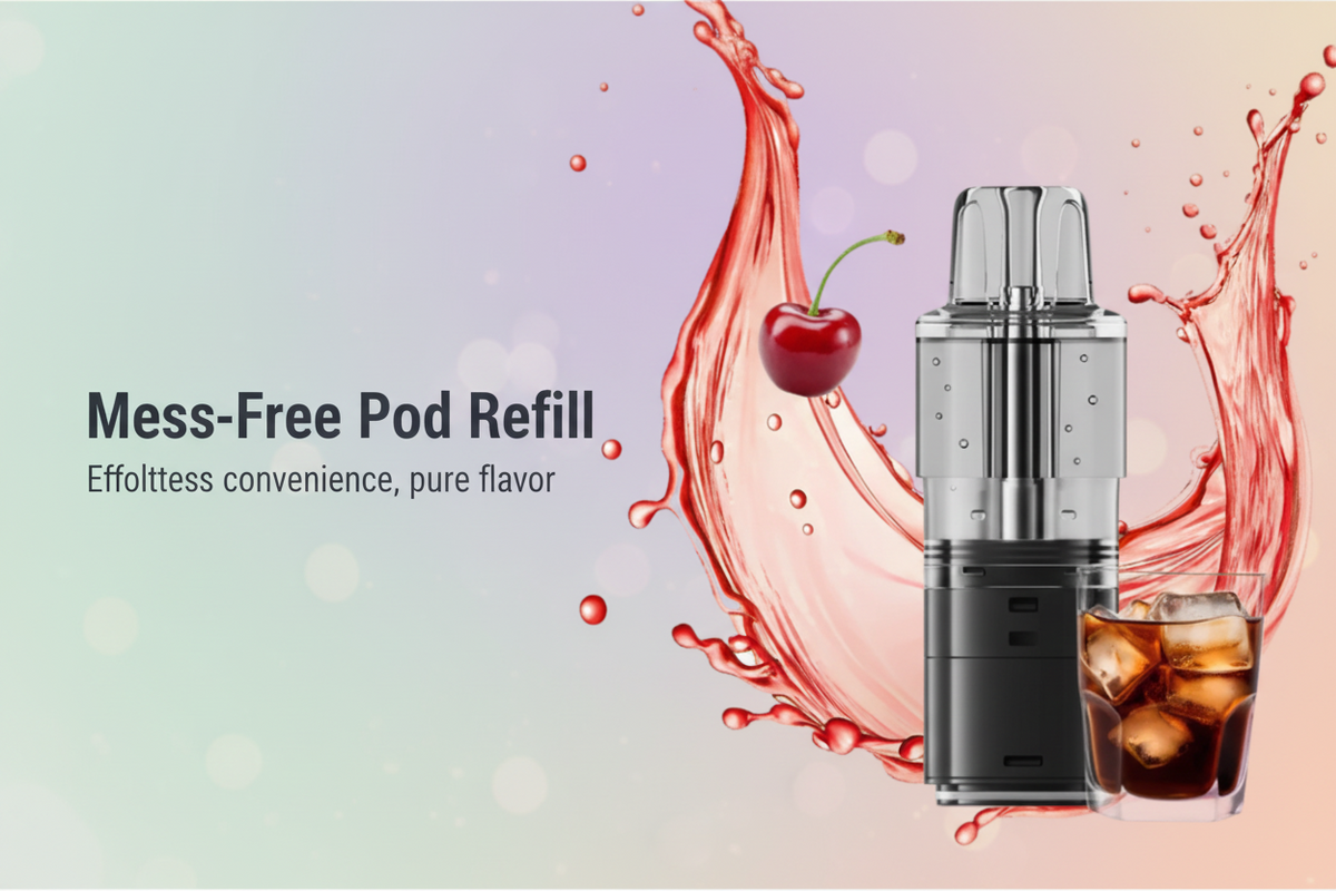 Mess-Free Pod Refill