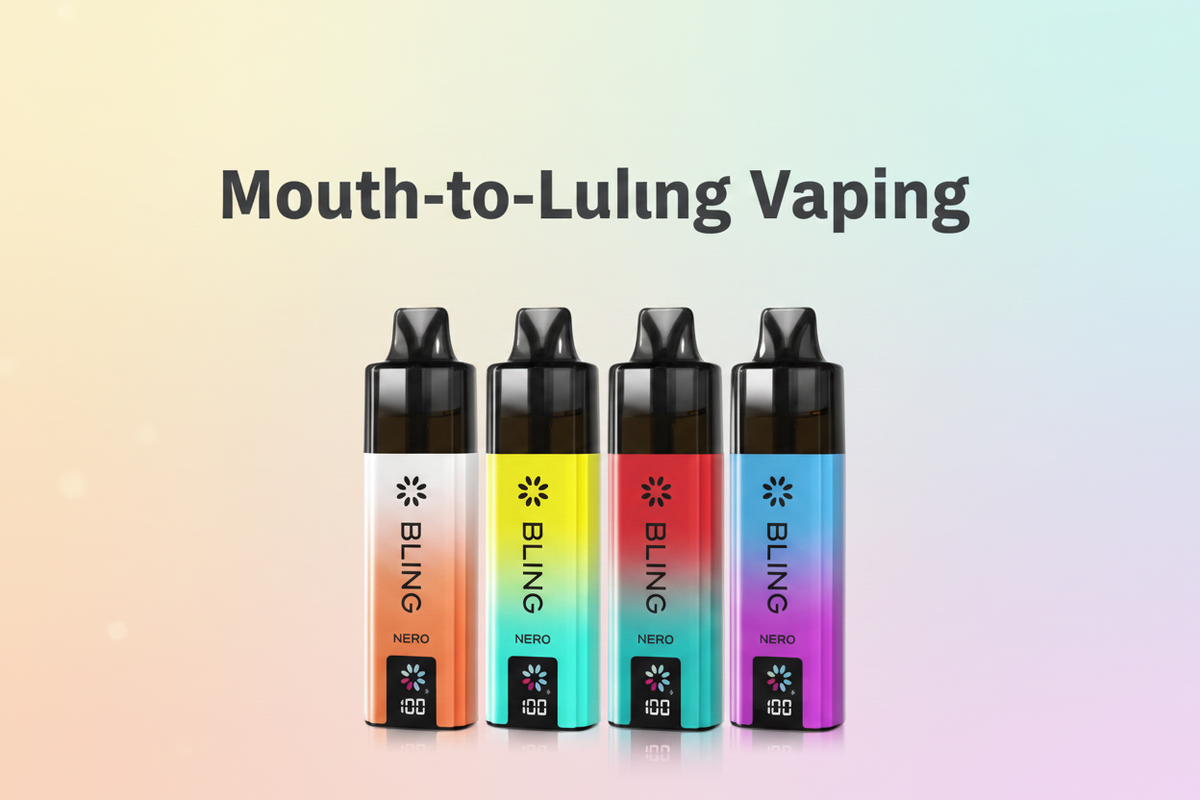 Mouth-to-Lung Vaping