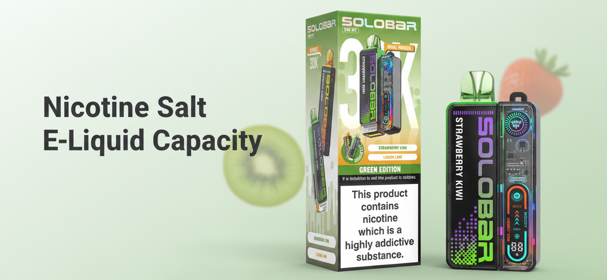 Nicotine Salt E-Liquid Capacity