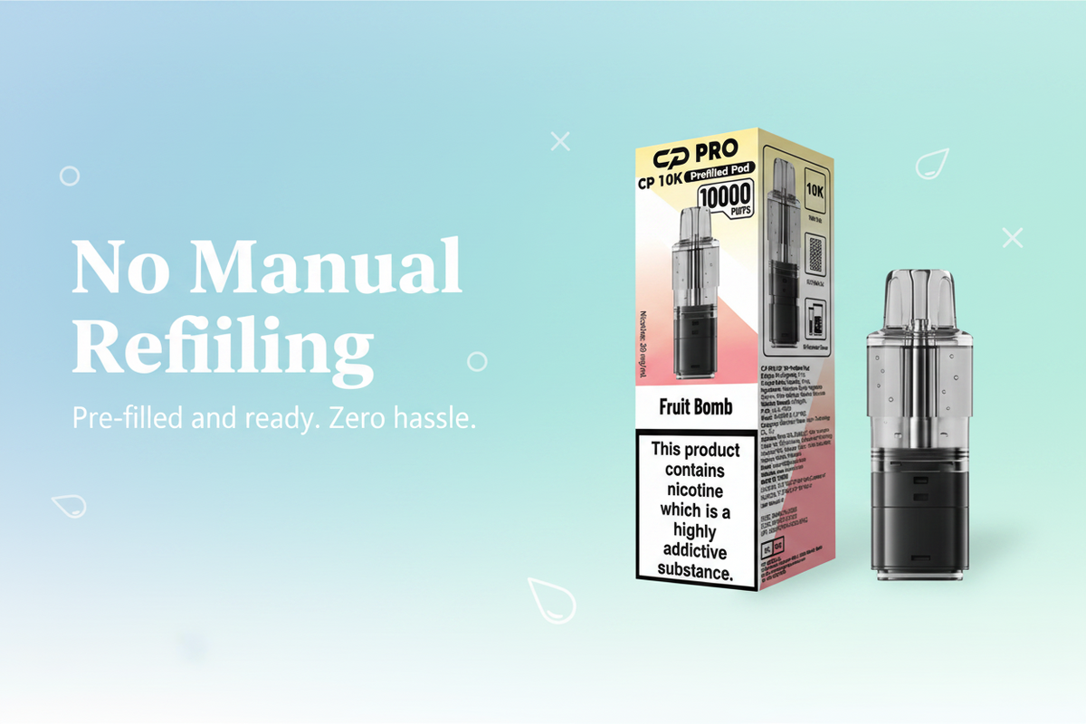 No Manual Refilling