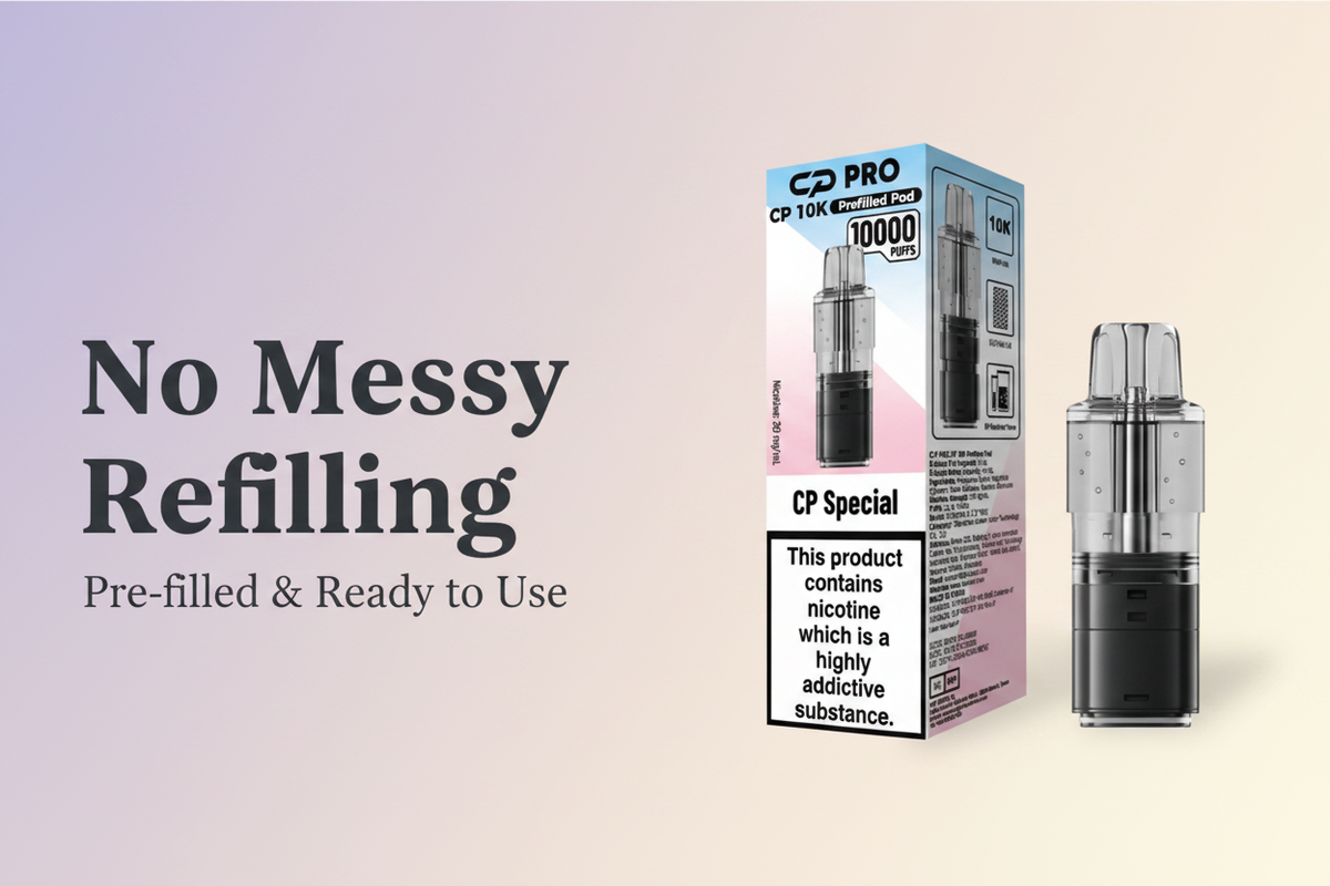 No Messy Refilling