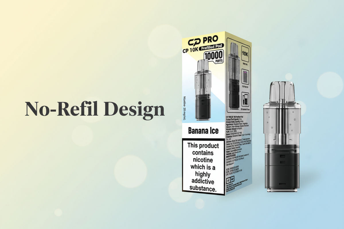No-Refill Design