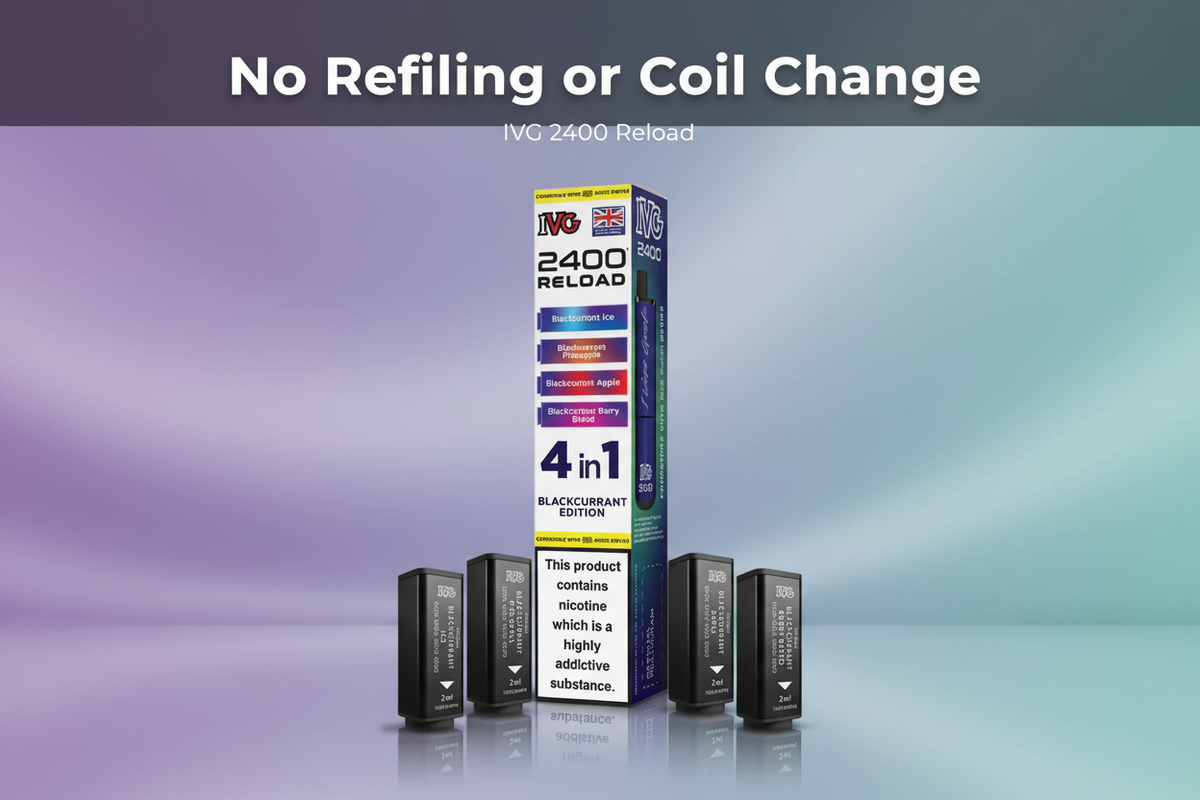No Refilling or Coil Change