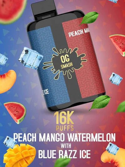 OG Smash Duo 16000 Puffs New Device 2 In 1 Flavour