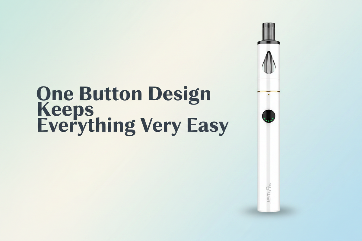 One Button Design Keeps Everything Very Easy