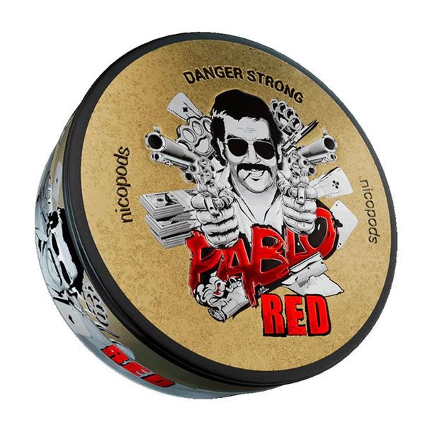 Pablo Nicotine Pouches Danger Strong Red