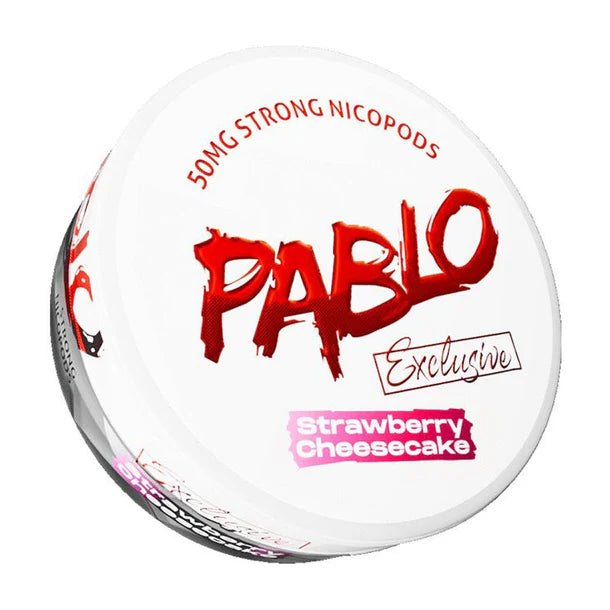 Pablo Nicotine Pouches Exclusive Strawberry Cheesecake