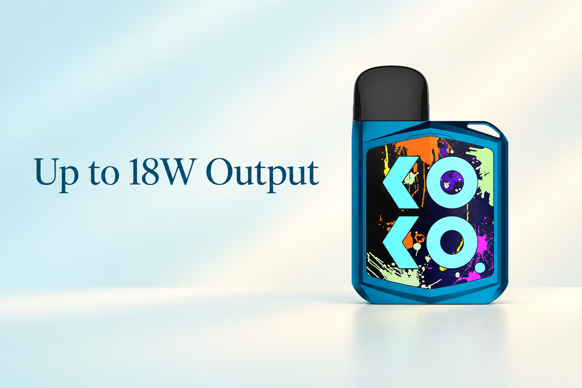 Up to 18W Output