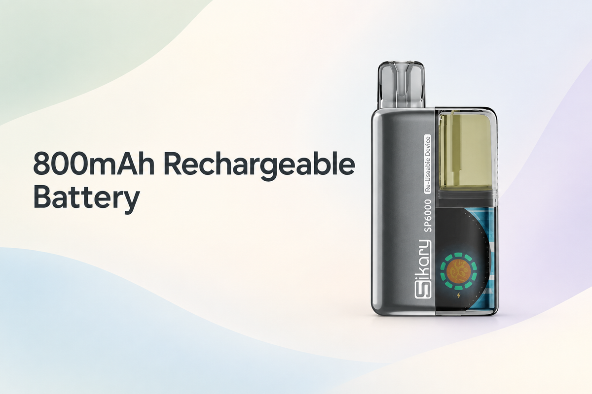 800mAh Rechargeable Battery