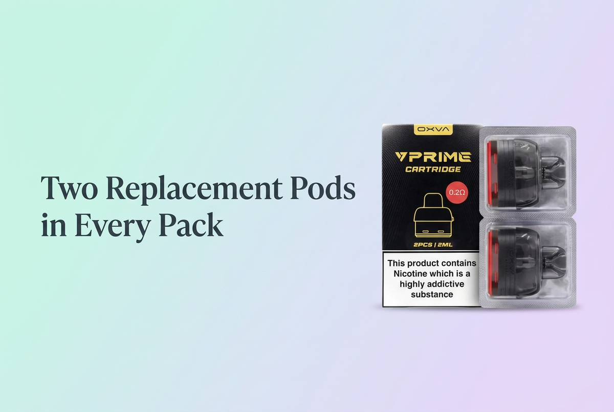 Two Replacement Pods in Every Pack