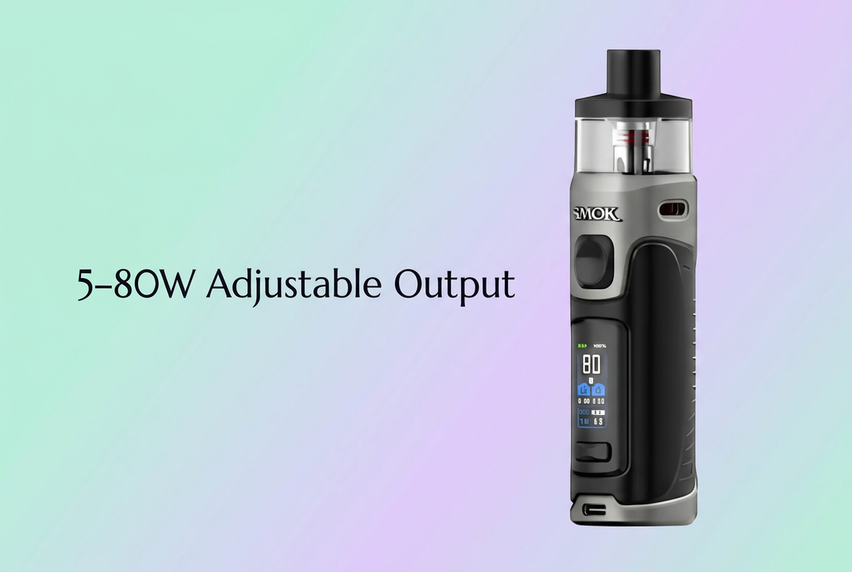 5–80W Adjustable Output