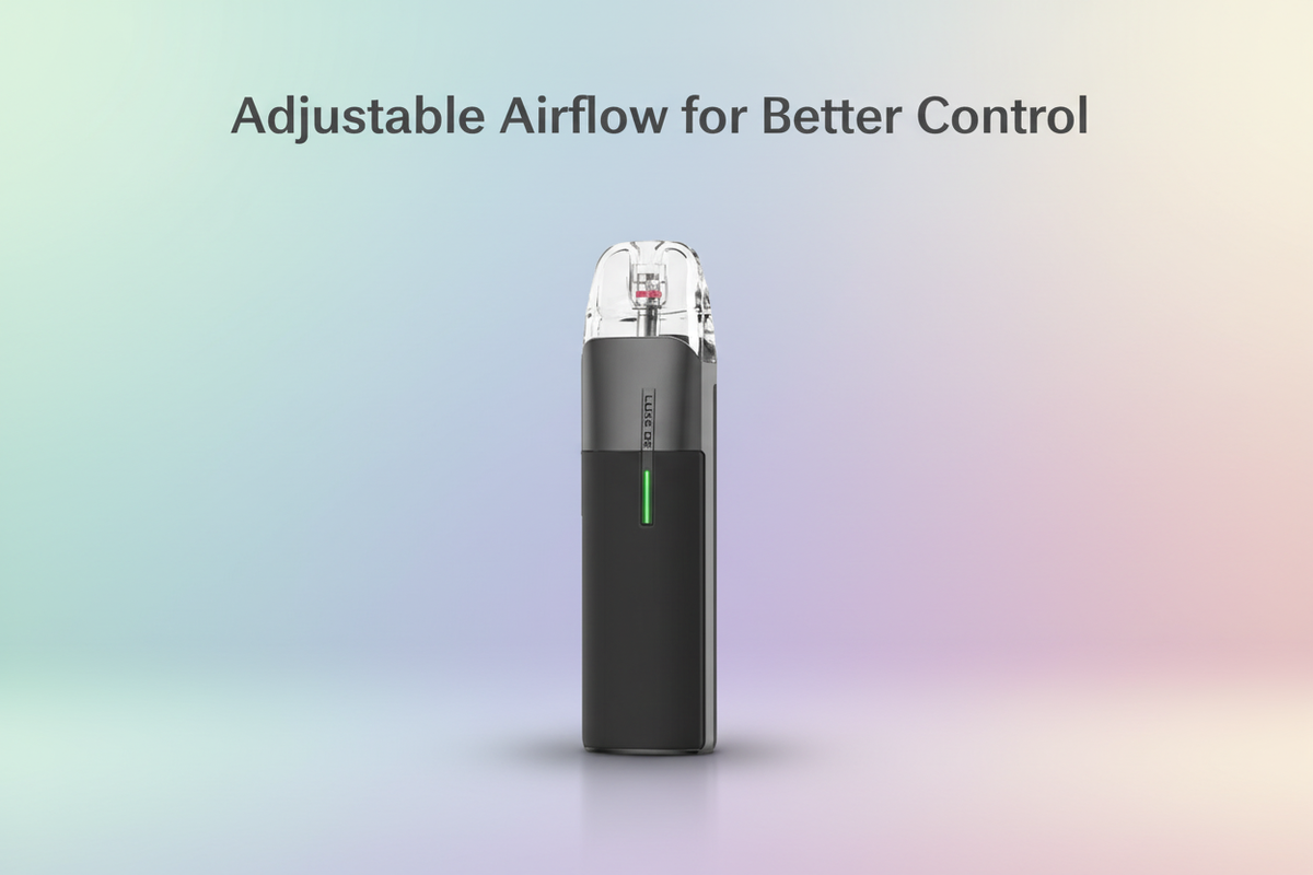 Adjustable Airflow for Better Control