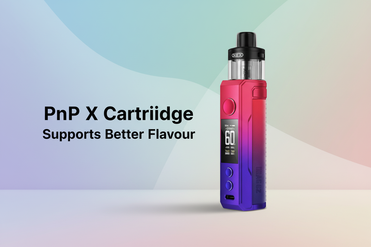 PnP X Cartridge Supports Better Flavour
