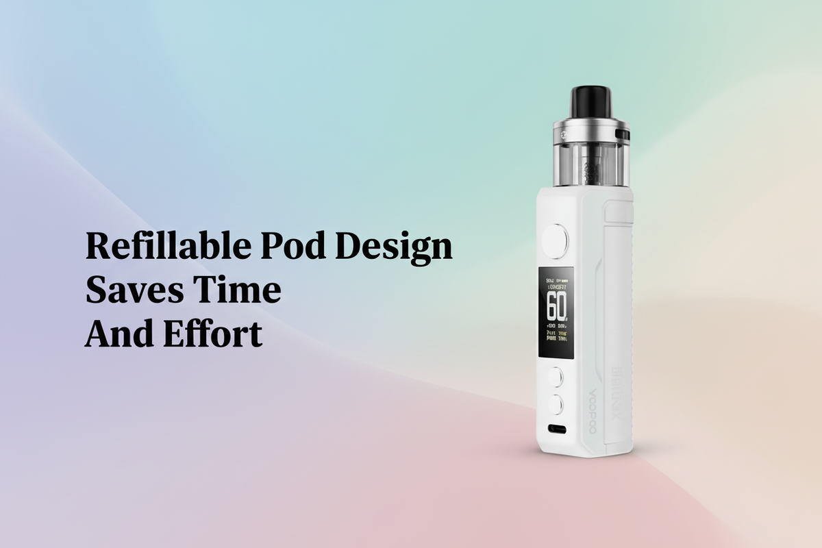 Refillable Pod Design Saves Time And Effort
