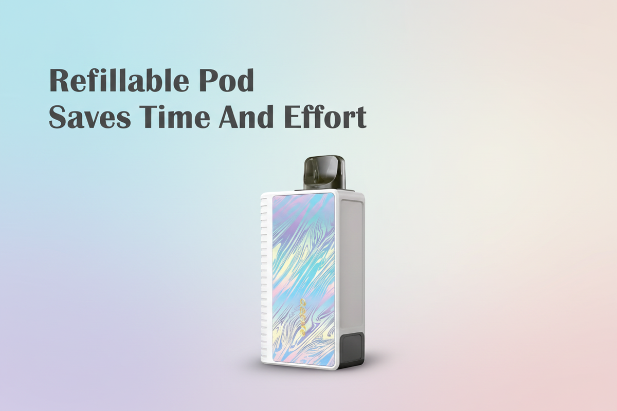 Refillable Pod Saves Time And Effort