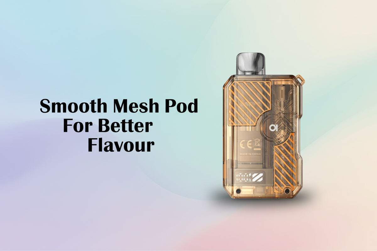 Smooth Mesh Pod For Better Flavour