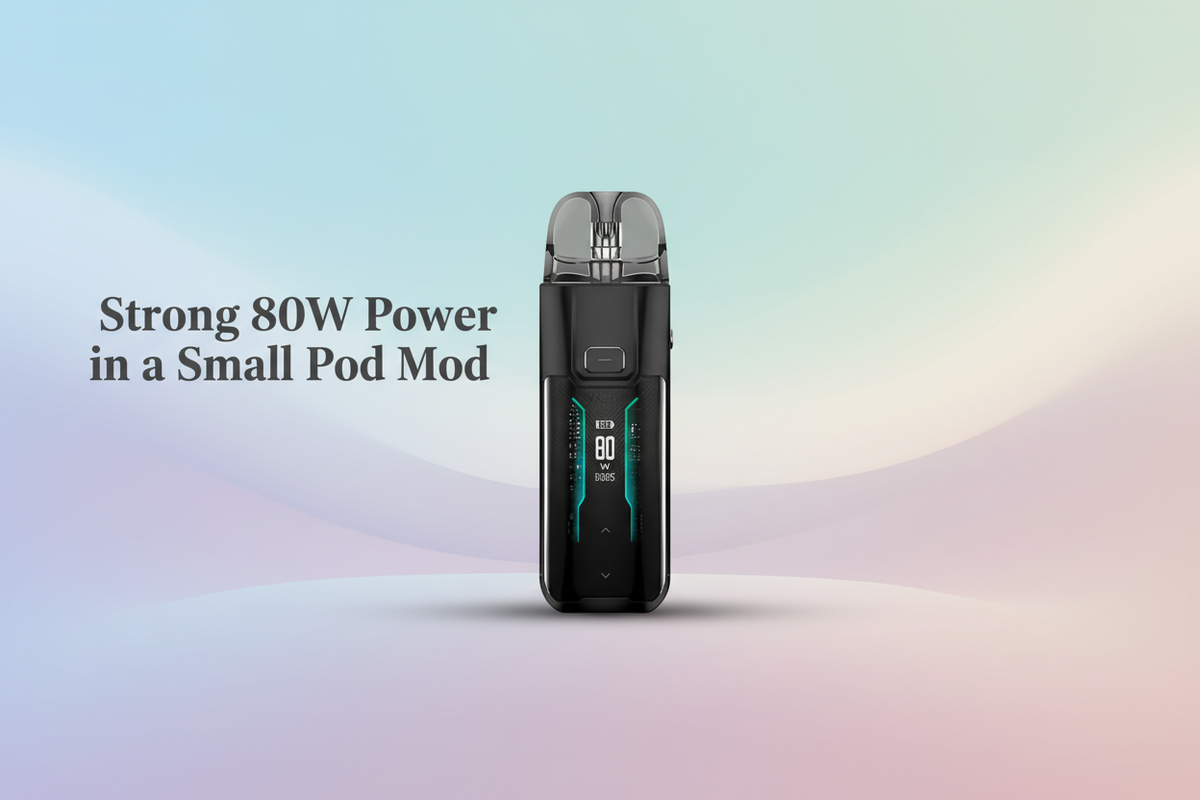Strong 80W Power in a Small Pod Mod