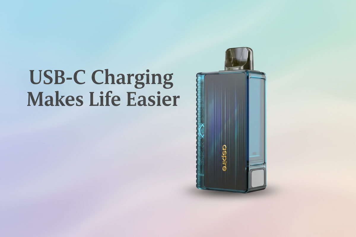USB-C Charging Makes Life Easier