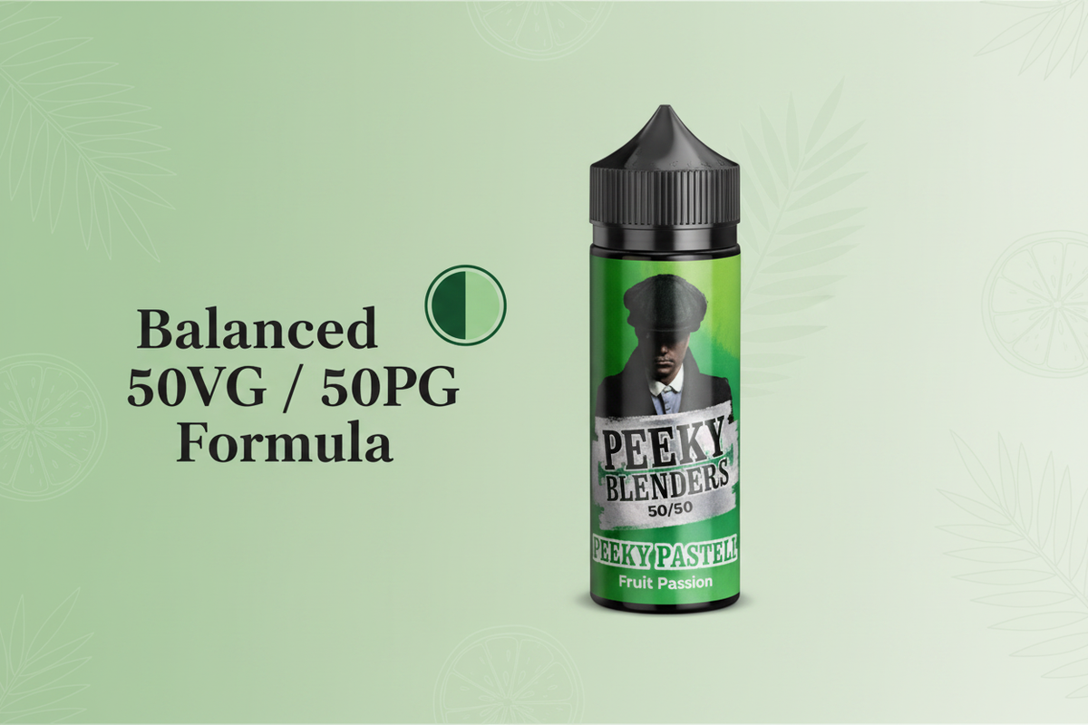 Balanced 50VG and 50PG Formula