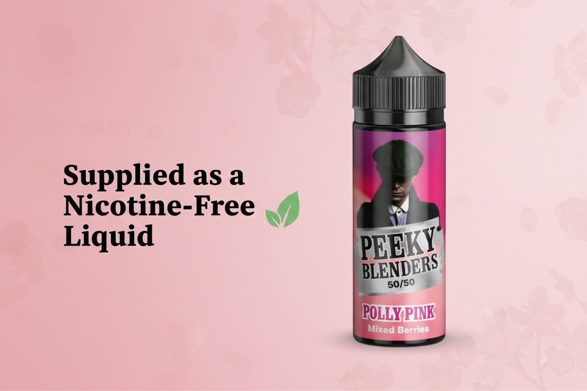 Supplied as a Nicotine-Free Liquid
