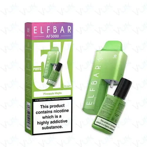 ELF BAR AF5000 Disposable Vape Kit 20mg Pineapple Mojito