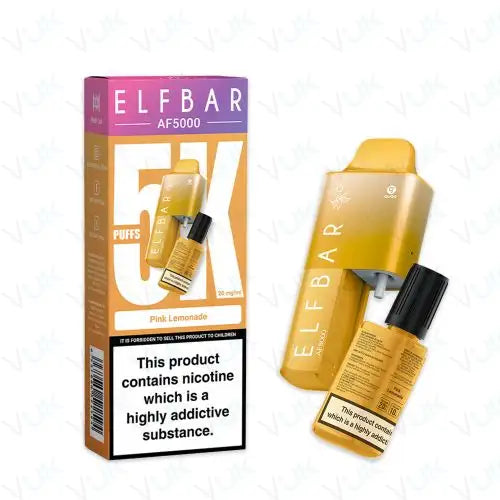 ELF BAR AF5000 Disposable Vape Kit 20mg Pink Lemonade